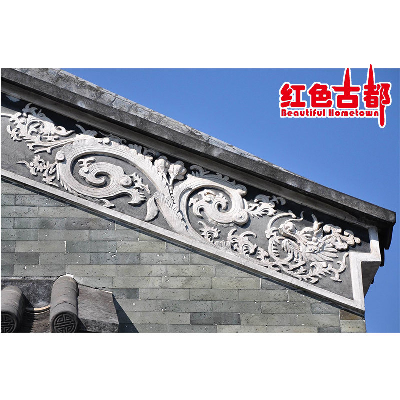 仿古建筑 祠堂 私人仿古别墅 古建庭院 岭南建筑工程